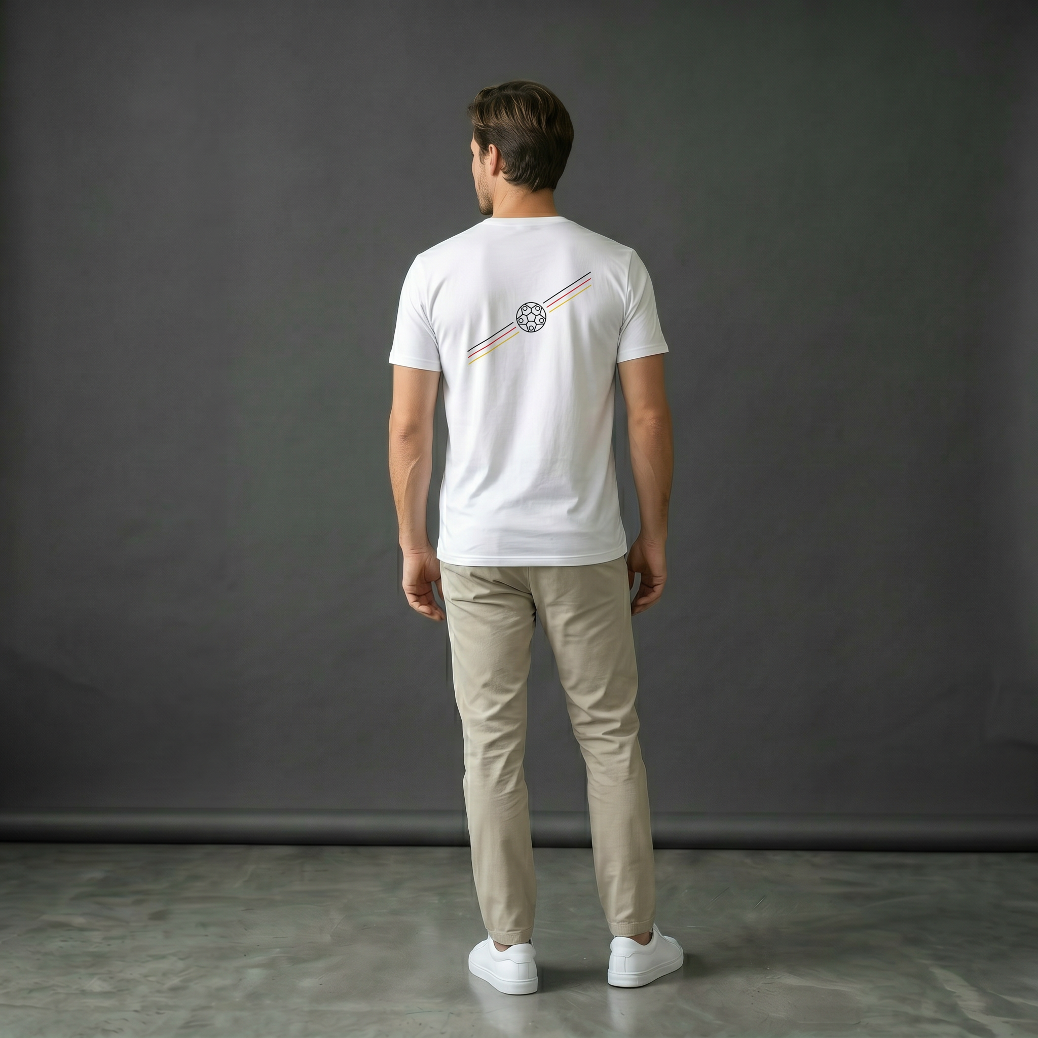 Deutschland Performance-Shirt 2026 – Unisex, Weiß