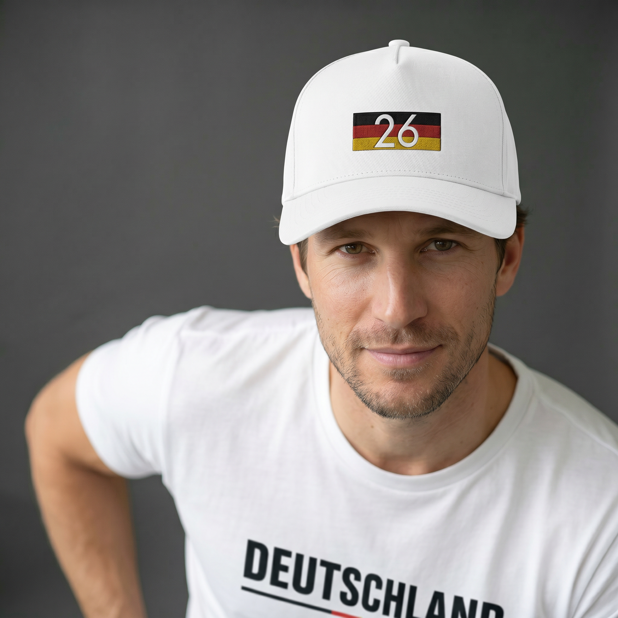 Deutschland Performance-Shirt 2026 – Unisex, Weiß