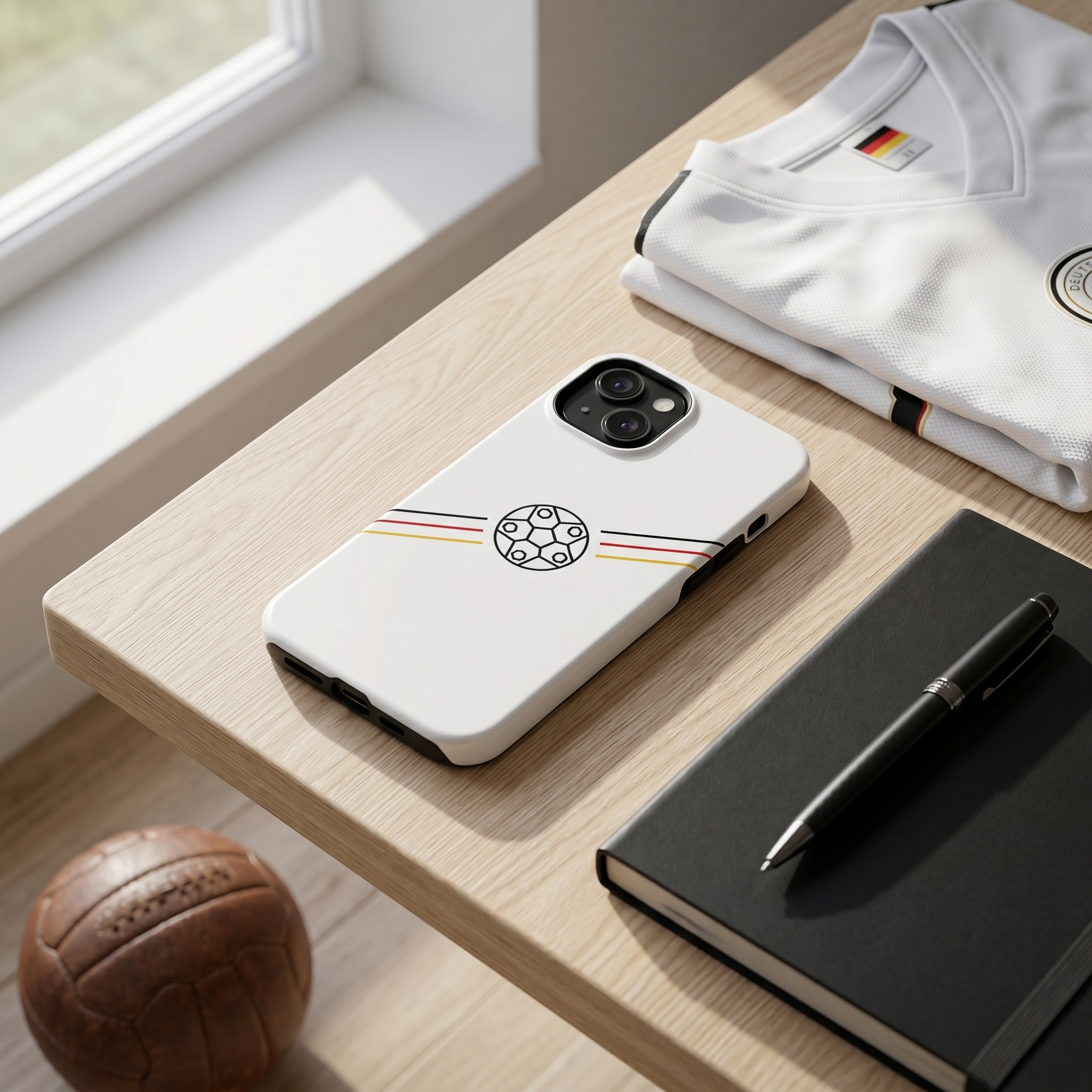 Deutschland Handyhülle „Fußball 2026“ – iPhone Tough Case